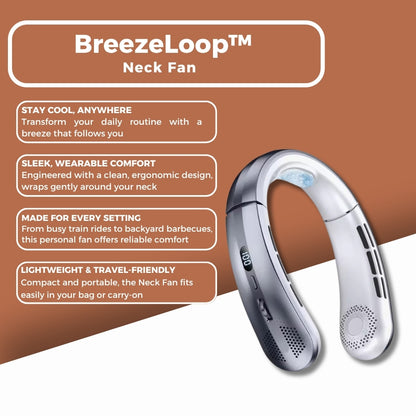 BreezeLoop™ - Neck Fan