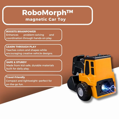 RoboMorph™ - Magnetic Car Toy